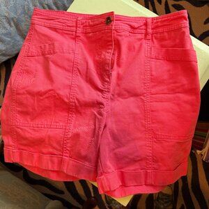 Boden Womens Pink Shorts Cargo Style UK12 US8